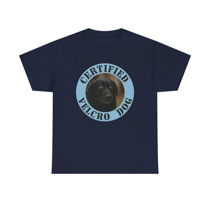 Certified Velcro Dog T‑Shirt – Funny Dog Lover Tee