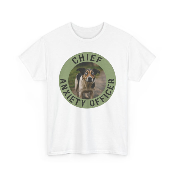 Chief Anxiety Officer Dog T-Shirt