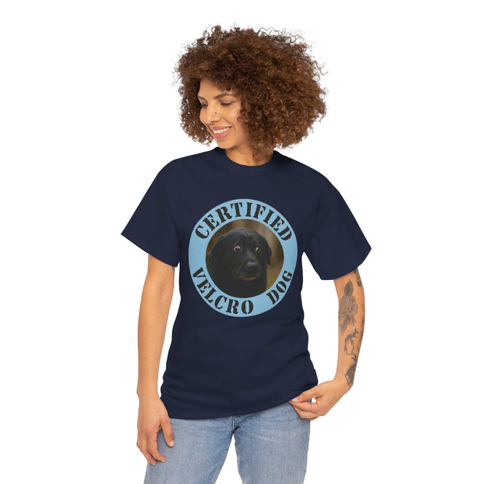 Certified Velcro Dog T‑Shirt – Funny Dog Lover Tee