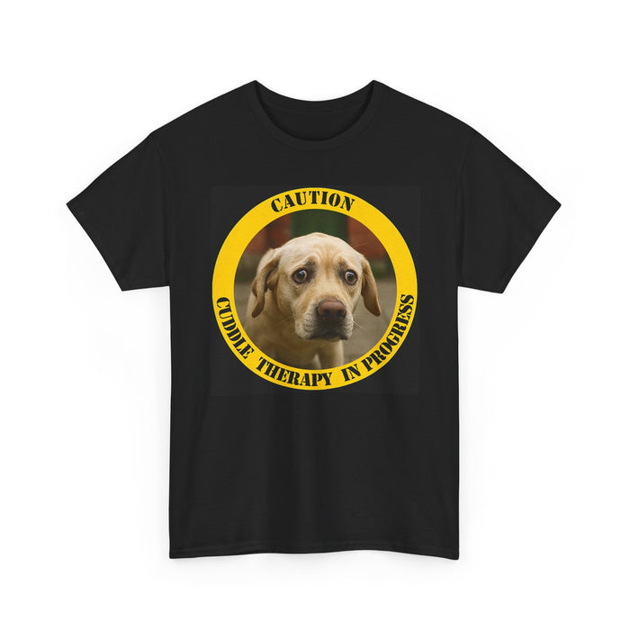 Caution: Cuddle Therapy in Progress Dog Tee