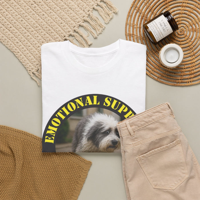 Emotional Support Human T-Shirt – Cute Puppy Rescue Shirt