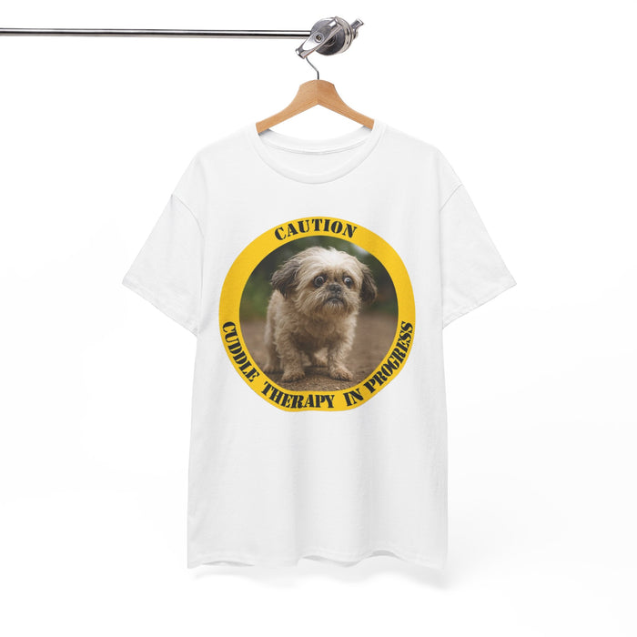 Caution: Cuddle Therapy in Progress T‑Shirt