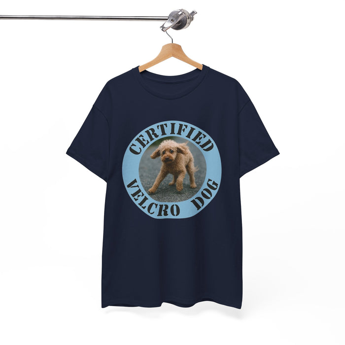 Certified Velcro Dog T-Shirt — Cute Funny Puppy Graphic Tee