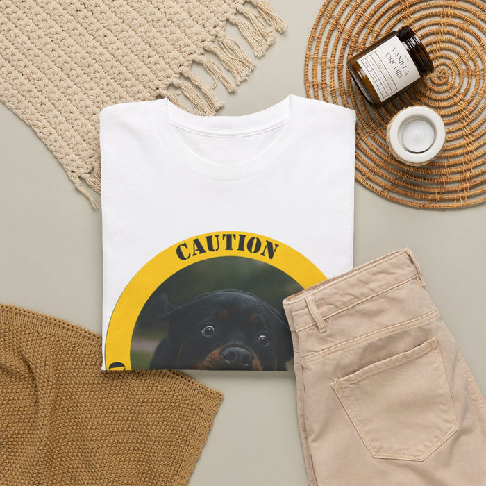 Dog Therapy Tee — “Caution: Canine Therapy in Progress” Shirt