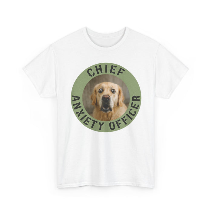 Chief Anxiety Officer Dog T-Shirt