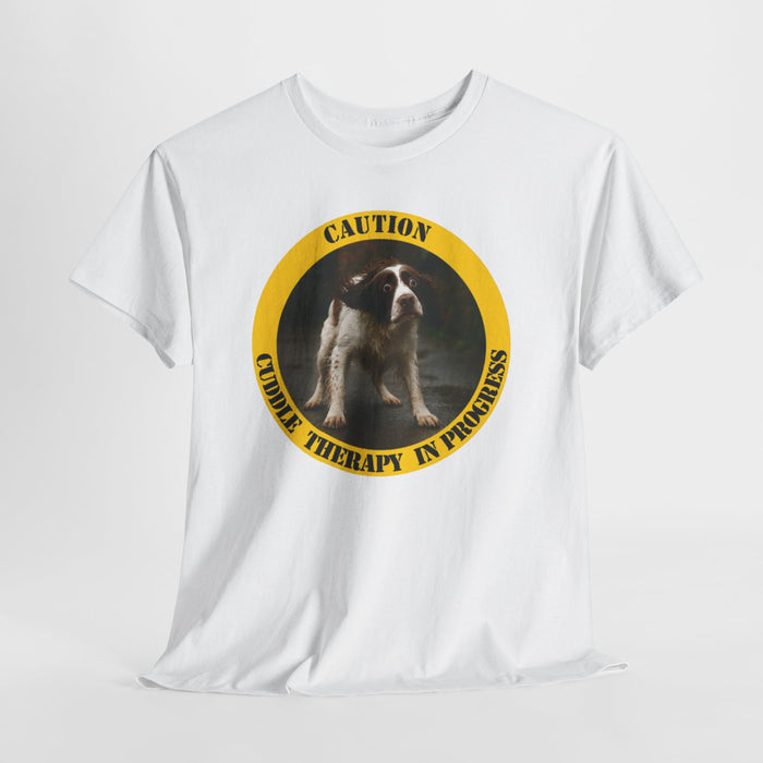 Caution: Canine Therapy In Progress T-Shirt