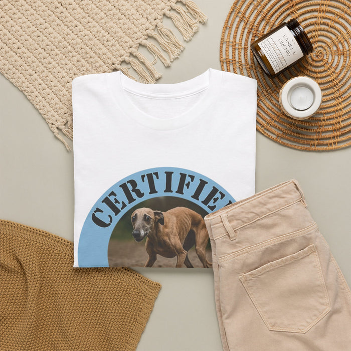 Certified Velcro Dog Tee — Funny Dog Lover T-Shirt
