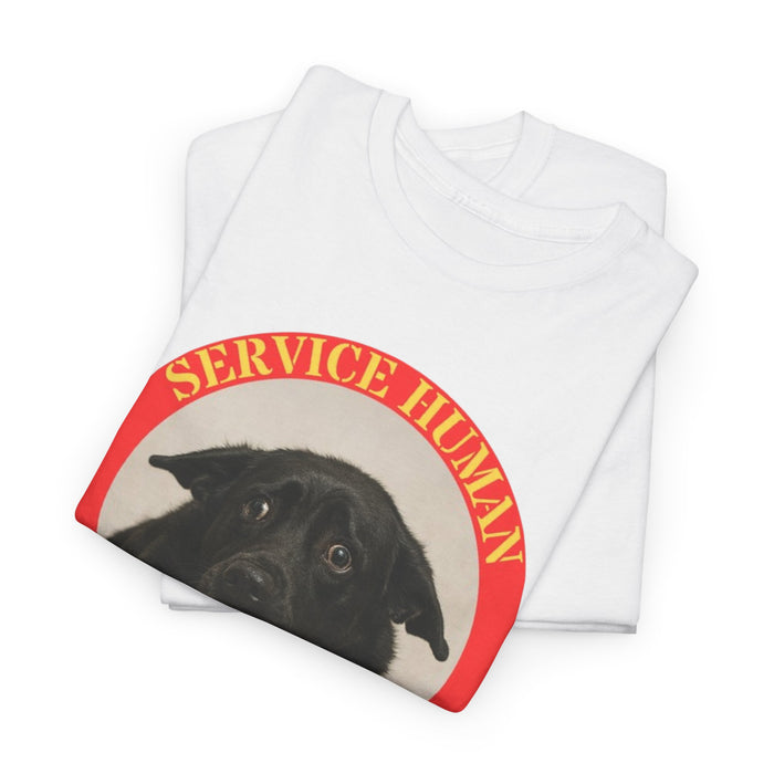 Service Dog Tee "Service Human Do Not Pet" – Service Dog Awareness T-Shirt