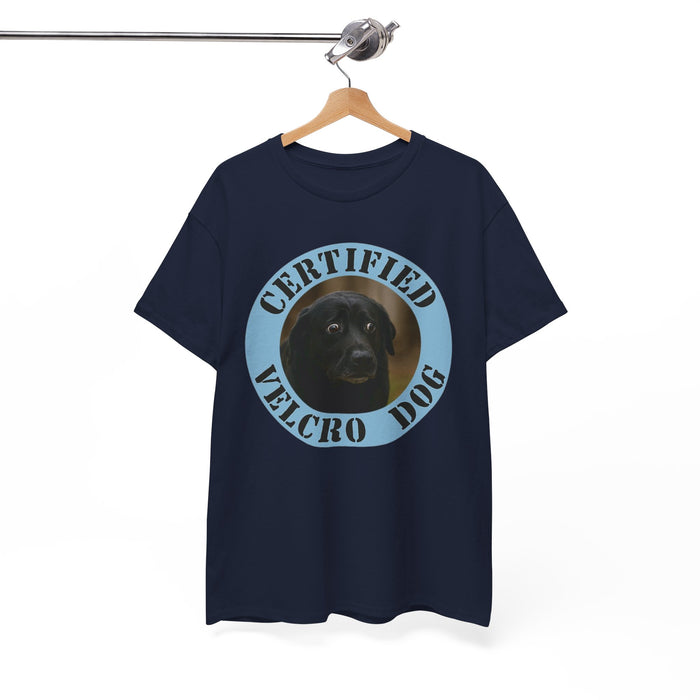 Certified Velcro Dog T‑Shirt – Funny Dog Lover Tee