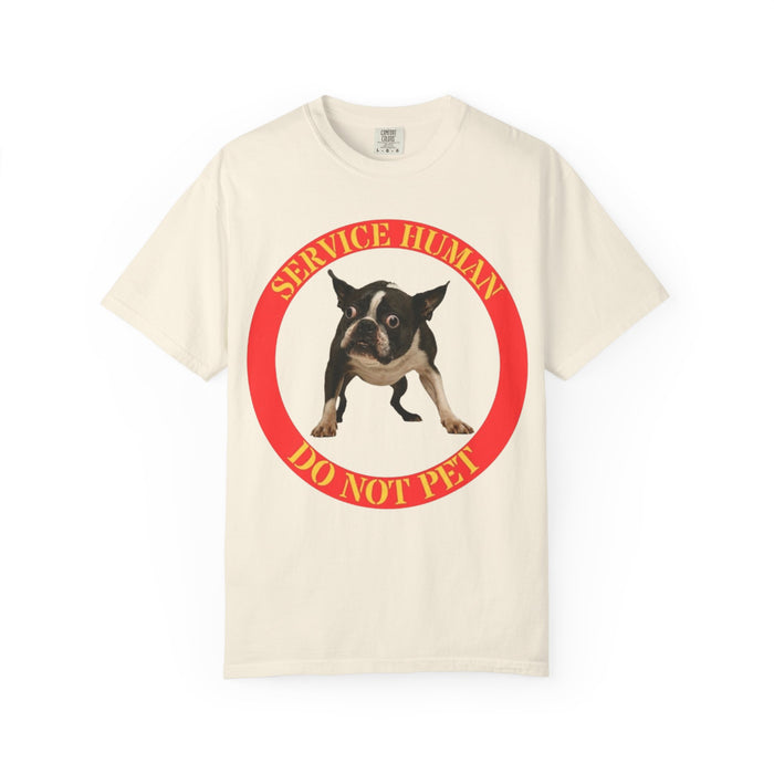Service Human "Do Not Pet" Dog Graphic T-Shirt