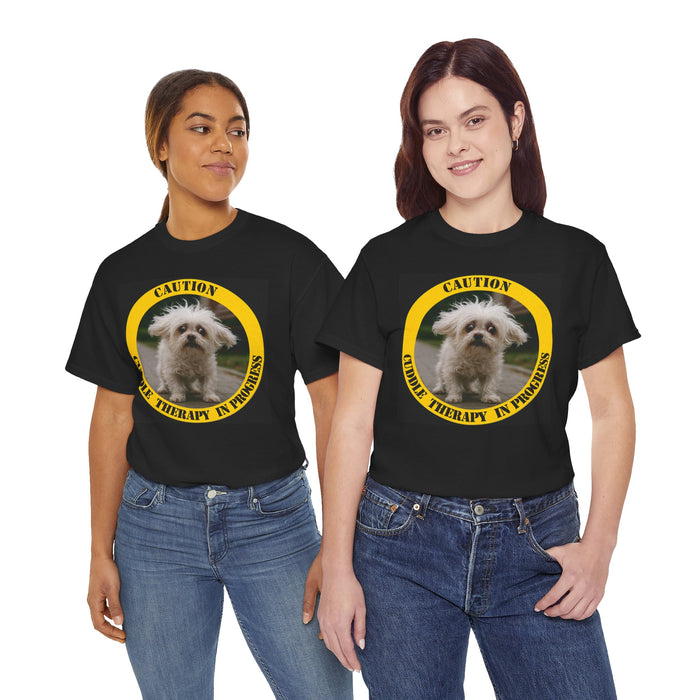 Caution: Canine Therapy In Progress Tee