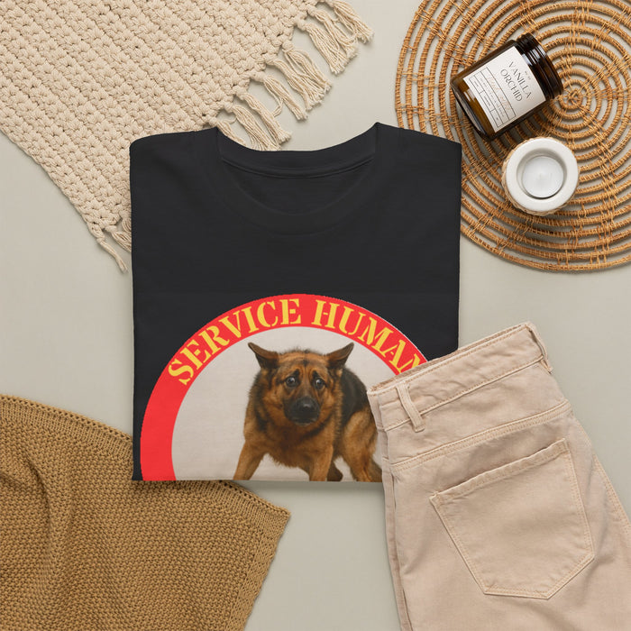 Service Human Do Not Pet T-Shirt — Service Dog Awareness Tee