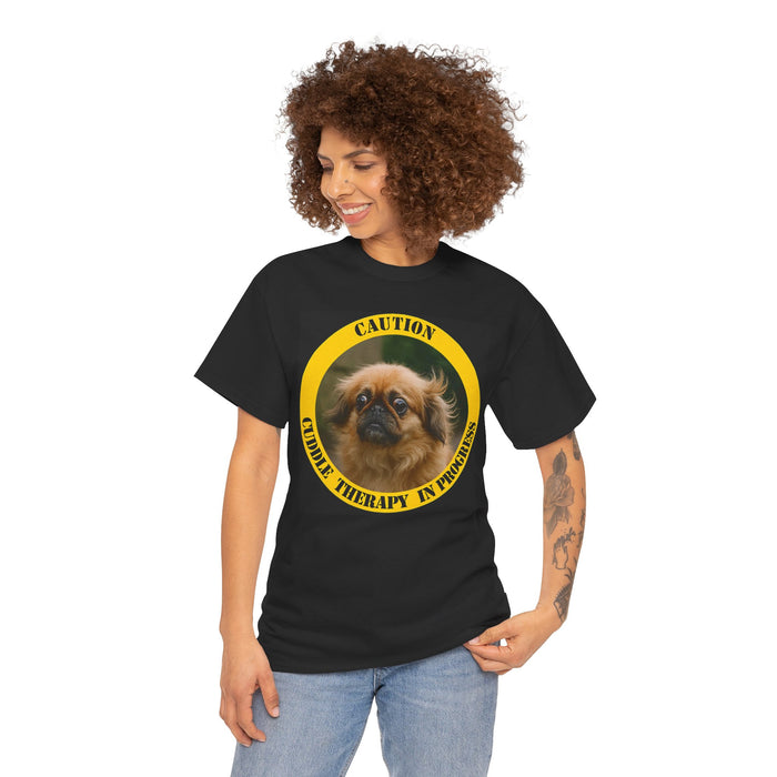 Caution: Canine Therapy in Progress T‑Shirt