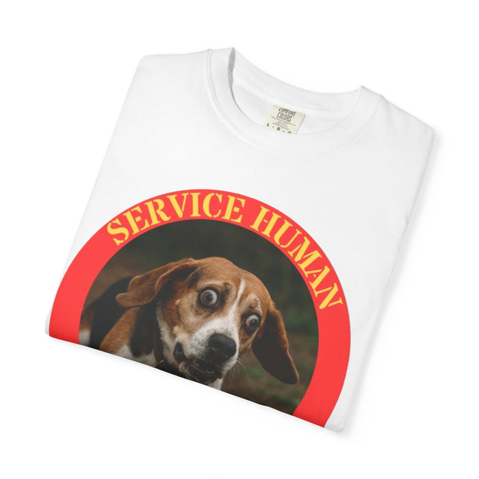 T-Shirt — “Service Human Do Not Pet” Dog Patch Design