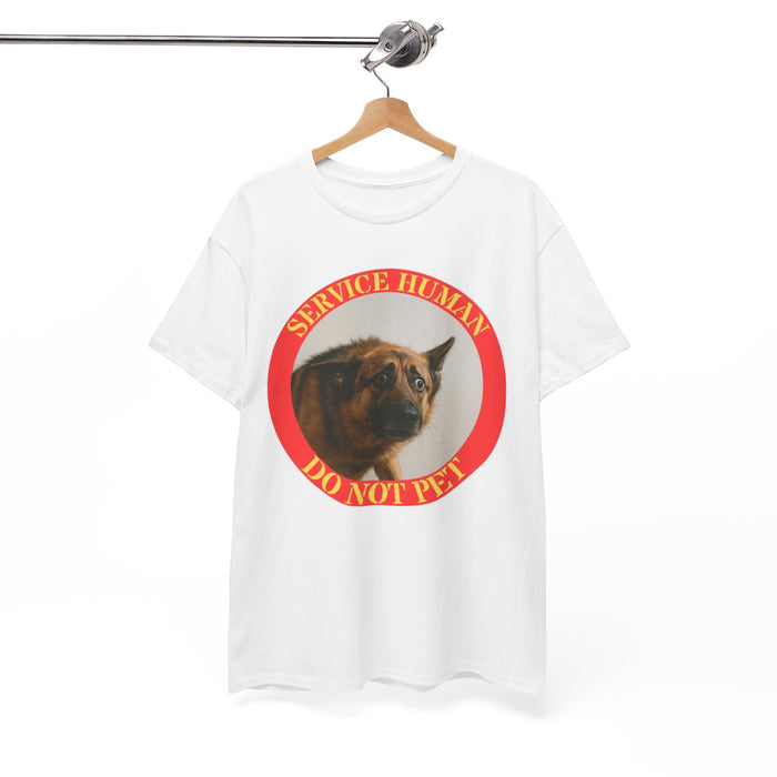 Service Human "Do Not Pet" Dog T-Shirt