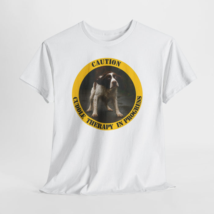 Caution: Canine Therapy In Progress T-Shirt