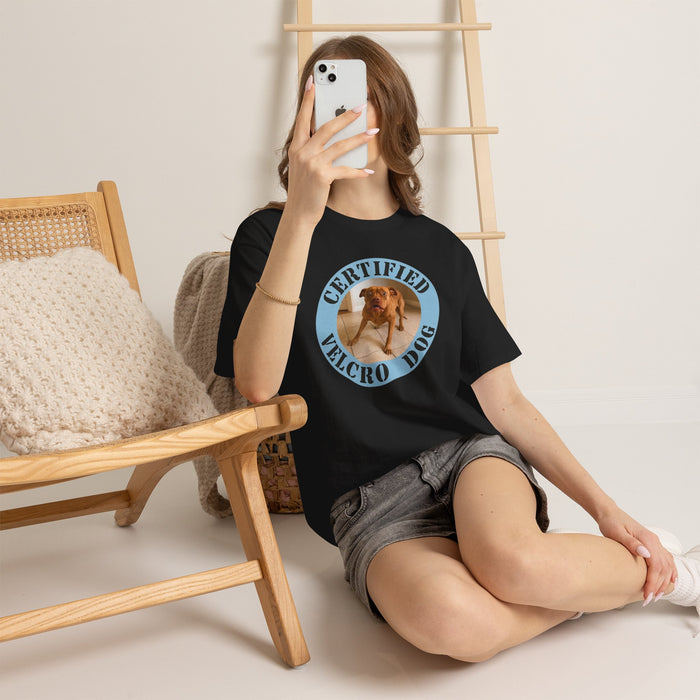 Certified Velcro Dog T-Shirt — Funny Dog Lover Tee