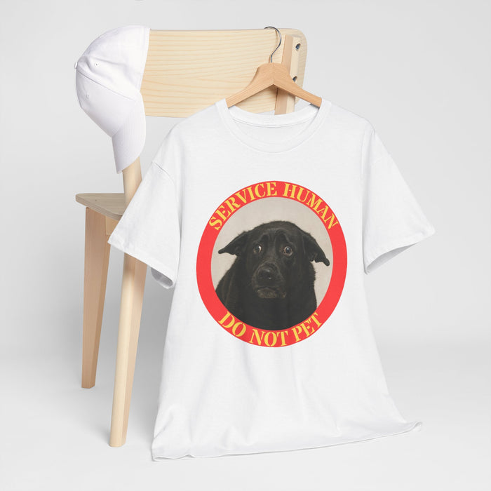 Service Human "Do Not Pet" T-Shirt — Service Dog Handler Tee