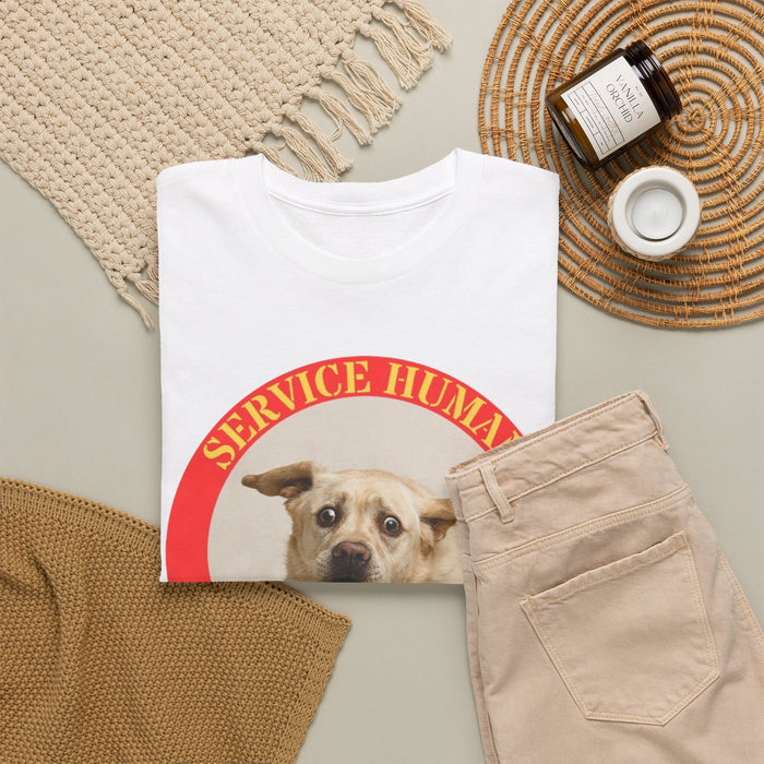 T-Shirt — “Service Human Do Not Pet” Dog Humor Tee