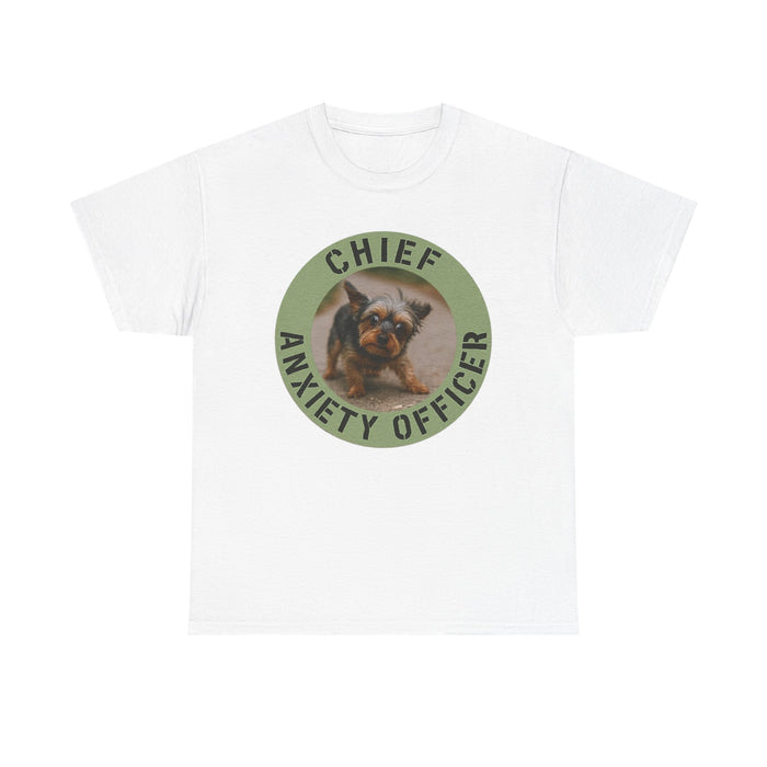 Chief Anxiety Officer Dog T‑Shirt