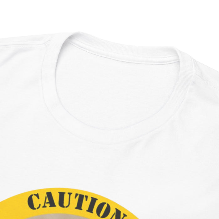 T‑Shirt — "Caution: Canine Therapy in Progress" Cute Dog Graphic Tee