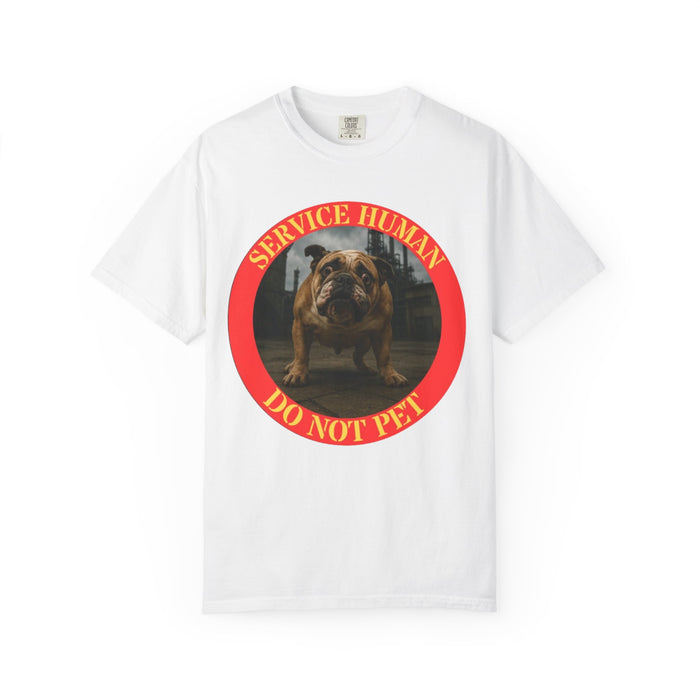 Service Human “Do Not Pet” T-Shirt — Funny Service Dog Quote Tee