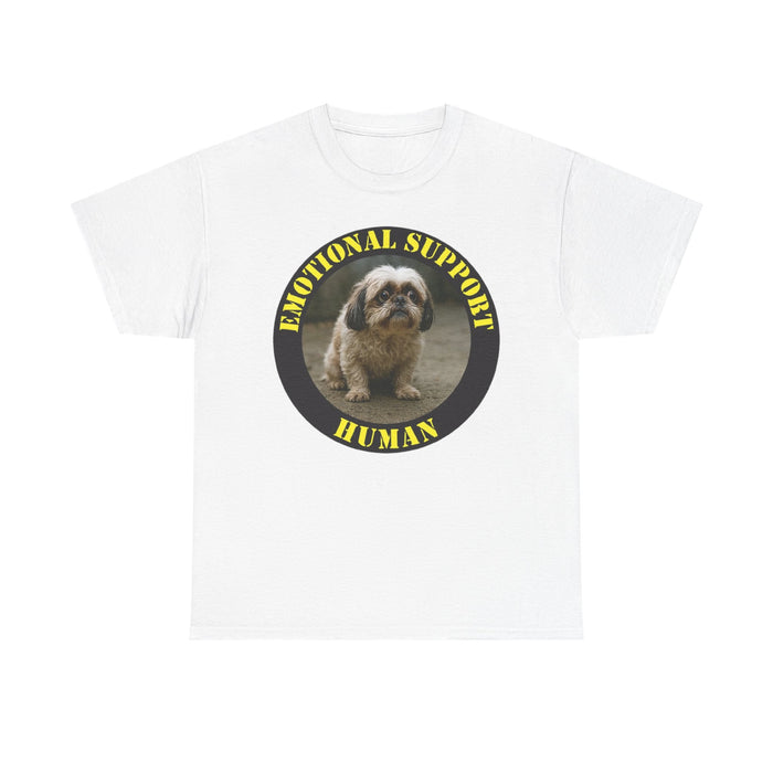 Emotional Support Human T-Shirt — Cute Dog Graphic Tee
