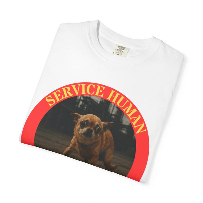 T-Shirt — "Service Human, Do Not Pet" Service Dog Humor Tee