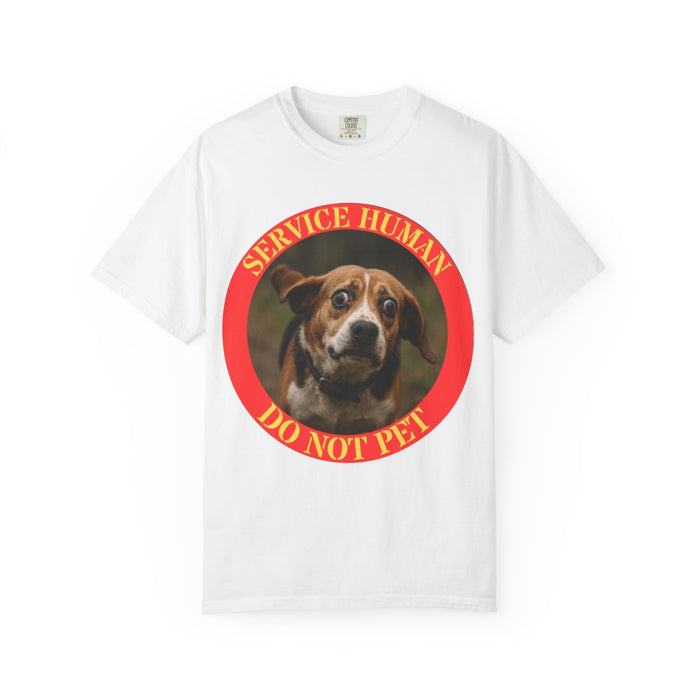 Service Human “Do Not Pet” T-Shirt — Funny Service Dog Owner Tee