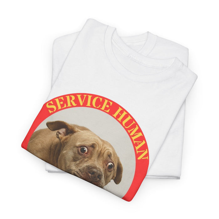 Service Dog Tee — "Service Human Do Not Pet" Graphic T‑Shirt