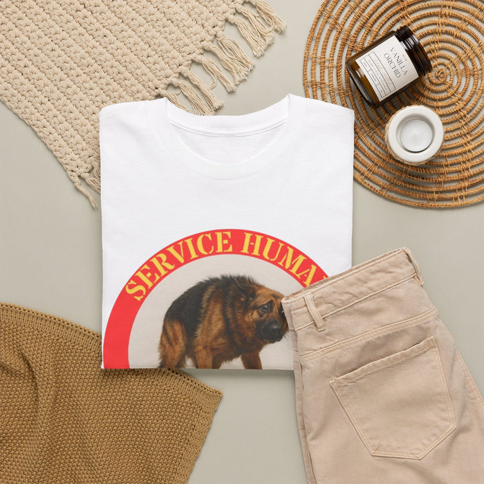 Service Human "Do Not Pet" T-Shirt — Service Dog Awareness Tee