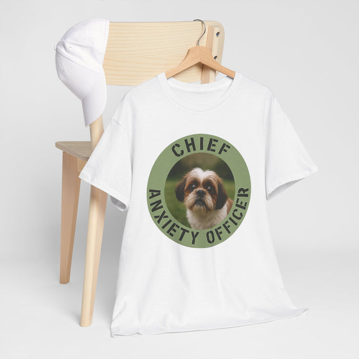Chief Anxiety Officer Dog T-Shirt