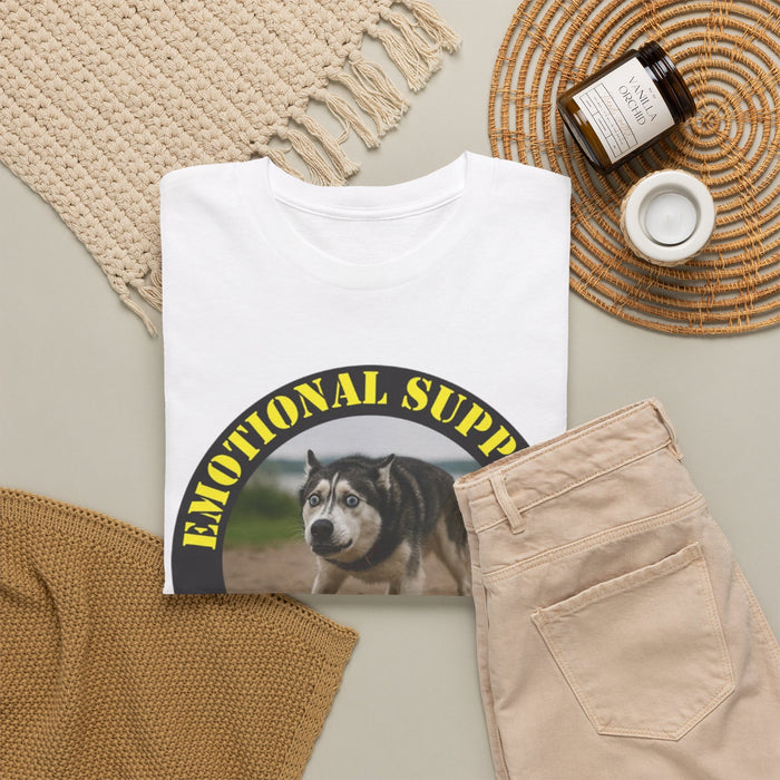 T-Shirt — "Emotional Support Human" Dog Graphic Tee