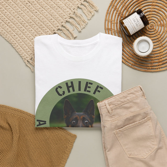 Chief Anxiety Officer Dog T-Shirt — Funny Pet Lover Tee