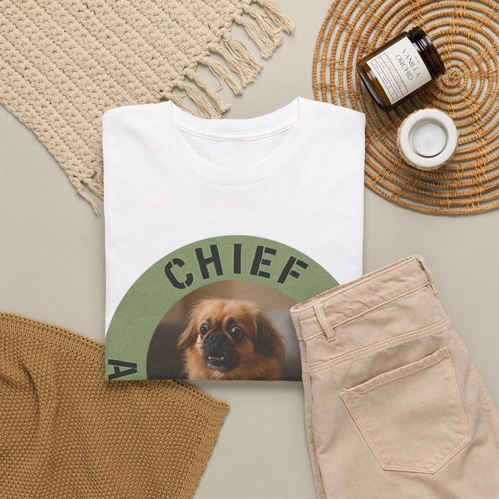 Chief Anxiety Officer Tee — Funny Pekingese Dog Graphic T-Shirt
