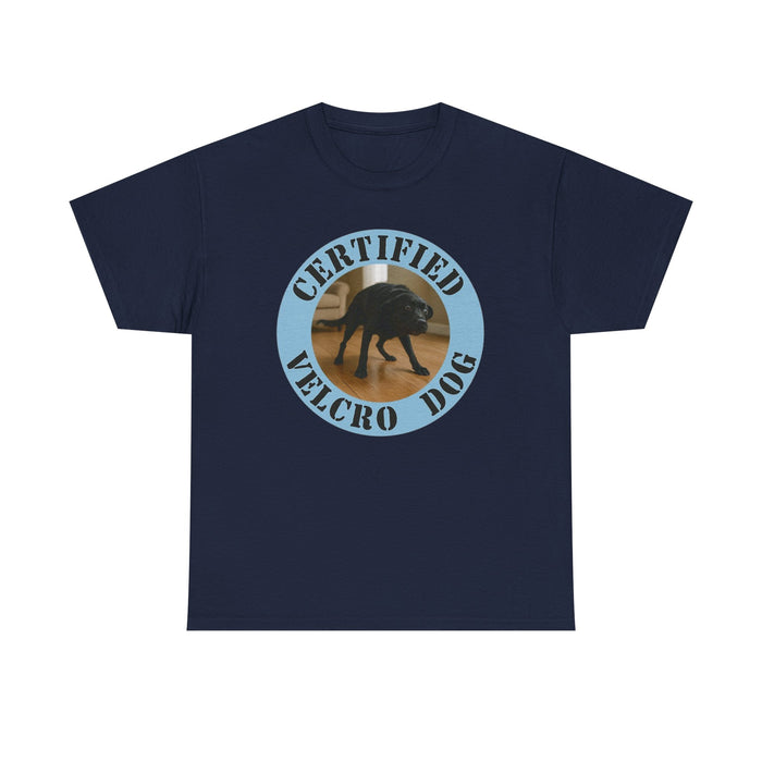Certified Velcro Dog T-Shirt – Funny Vintage Pet Rescue Tee