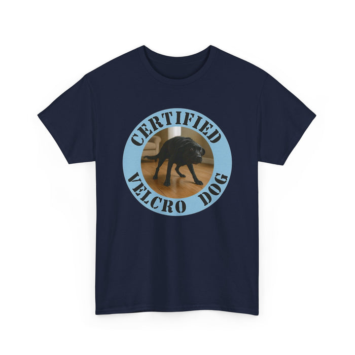Certified Velcro Dog T-Shirt – Funny Vintage Pet Rescue Tee