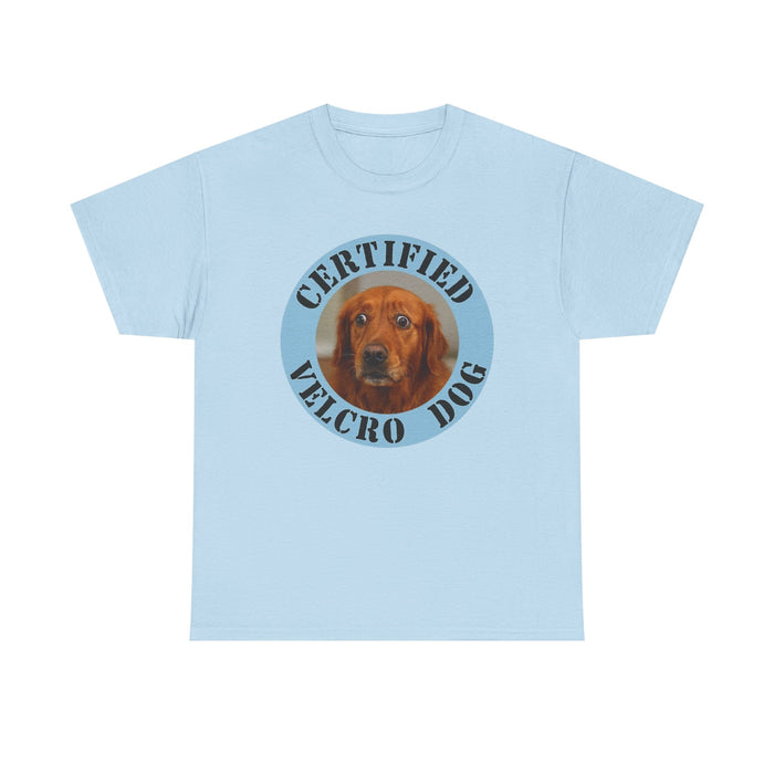 Certified Velcro Dog T‑Shirt – Funny Dog Lover Tee