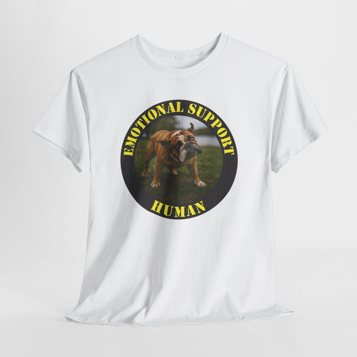 T‑Shirt — “Emotional Support Human” Dog Graphic Tee