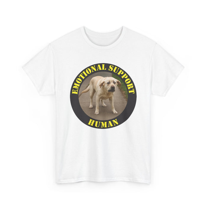 Emotional Support Human T-Shirt — Funny Dog Lover Tee