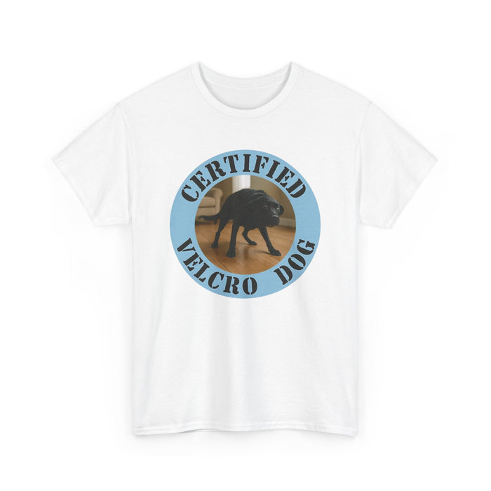 Certified Velcro Dog T-Shirt – Funny Vintage Pet Rescue Tee