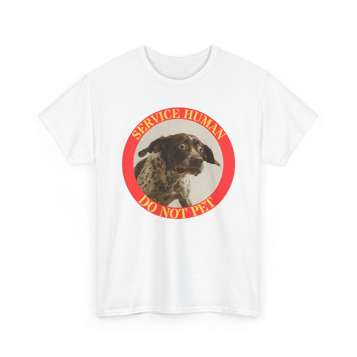 Service Human "Do Not Pet" T-Shirt – Puppy Service Dog Awareness Tee
