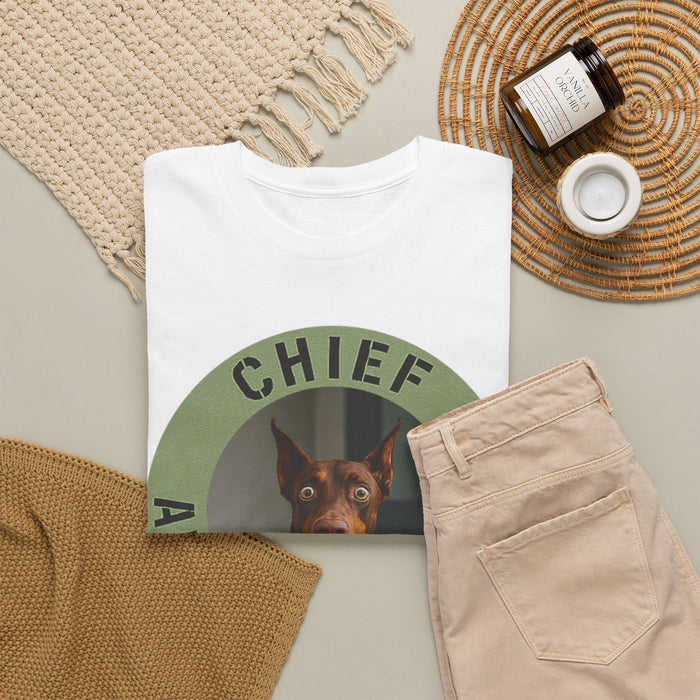 Chief Anxiety Officer T-Shirt — Funny Dog Graphic Tee