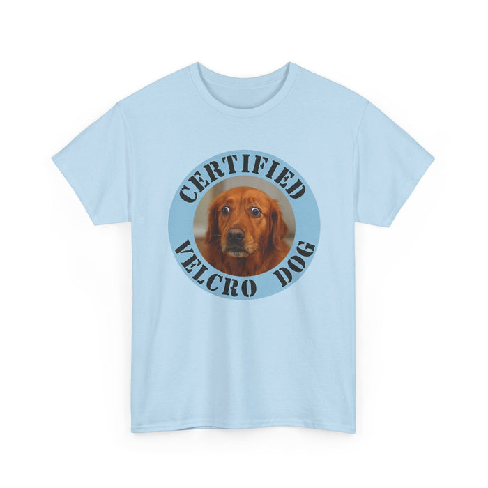Certified Velcro Dog T‑Shirt – Funny Dog Lover Tee