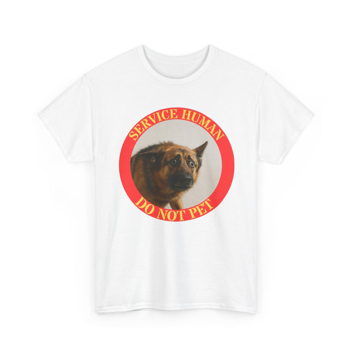 Service Human "Do Not Pet" Dog T-Shirt
