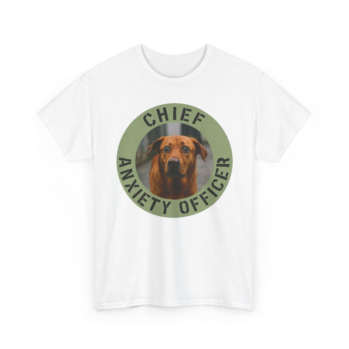 Chief Anxiety Officer Dog T-Shirt