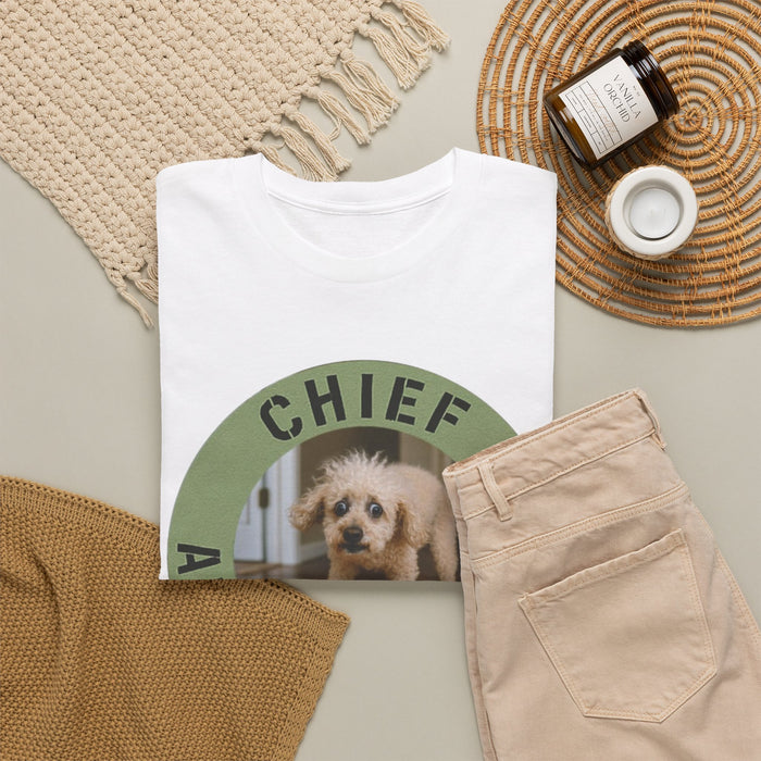 Chief Anxiety Officer Tee — Funny Dog Rescue Pet Lover T-Shirt