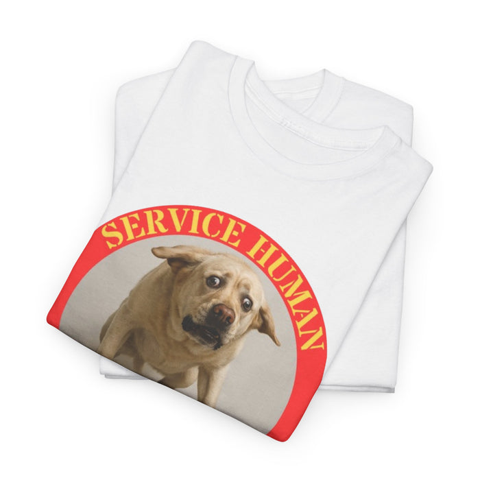 Service Human “Do Not Pet” T-Shirt — Funny Service Dog Awareness Tee