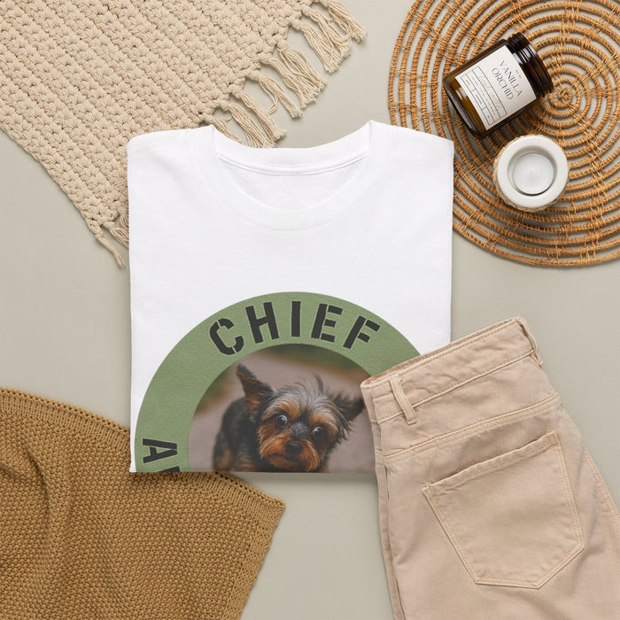 Chief Anxiety Officer Dog T‑Shirt