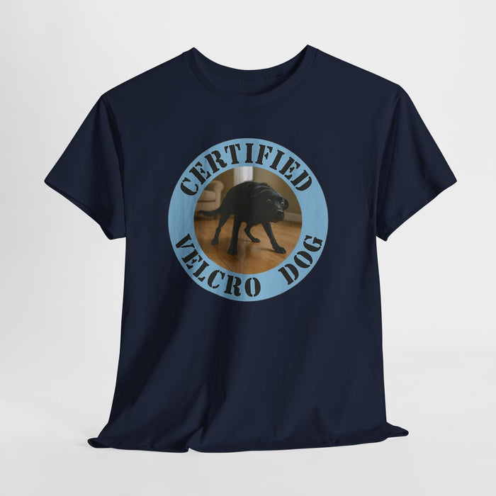 Certified Velcro Dog T-Shirt – Funny Vintage Pet Rescue Tee